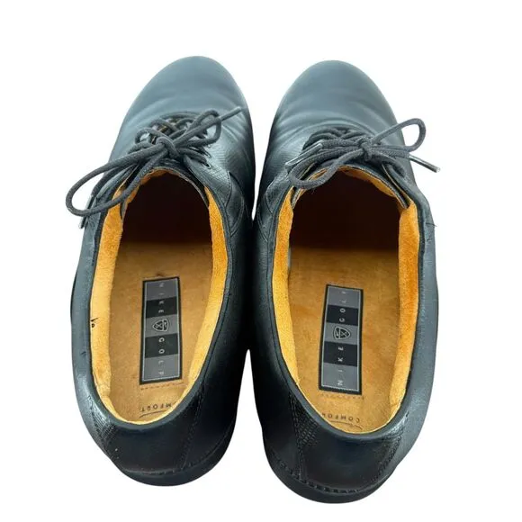 VTG Nike Air Comfort Mens 9.5 WIDE Waverly Last Leather Oxford Golf Shoes READ