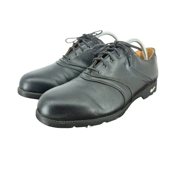 VTG Nike Air Comfort Mens 9.5 WIDE Waverly Last Leather Oxford Golf Shoes READ