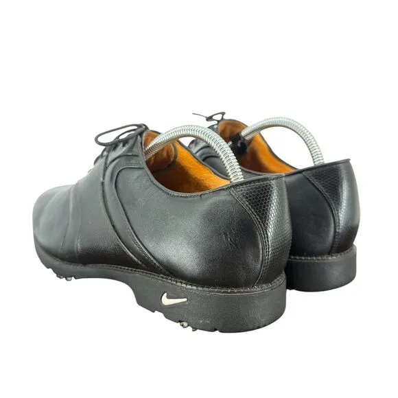 VTG Nike Air Comfort Mens 9.5 WIDE Waverly Last Leather Oxford Golf Shoes READ