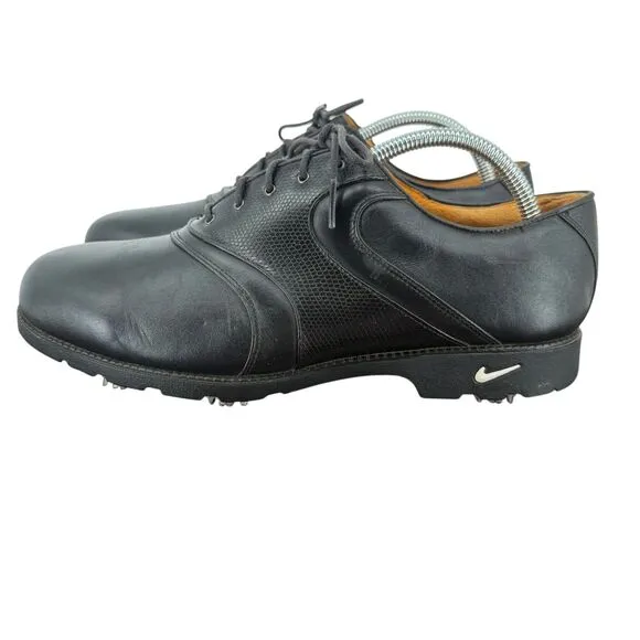 VTG Nike Air Comfort Mens 9.5 WIDE Waverly Last Leather Oxford Golf Shoes READ