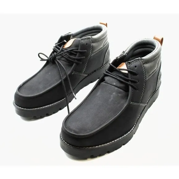 Weatherproof Vintage Men Faux-Leather Chukka Boots Classic Style Modern Size 11M