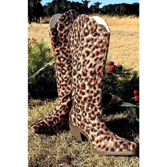 Western Women’s Kitty On The Prowl Boots New