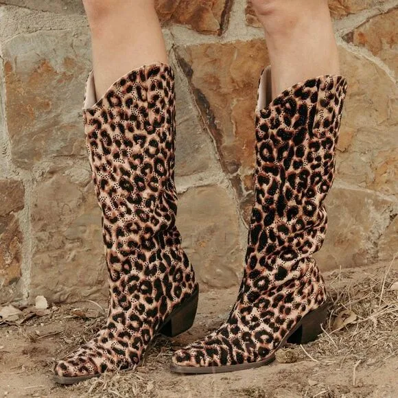 Western Women’s Kitty On The Prowl Boots New