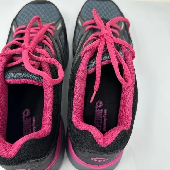 Wolverine Safety Toe Jetstream Work Shoes Womens  Non Slip Sneakers SZ 10M