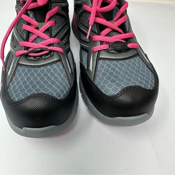 Wolverine Safety Toe Jetstream Work Shoes Womens  Non Slip Sneakers SZ 10M