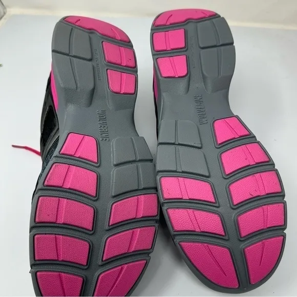 Wolverine Safety Toe Jetstream Work Shoes Womens  Non Slip Sneakers SZ 10M