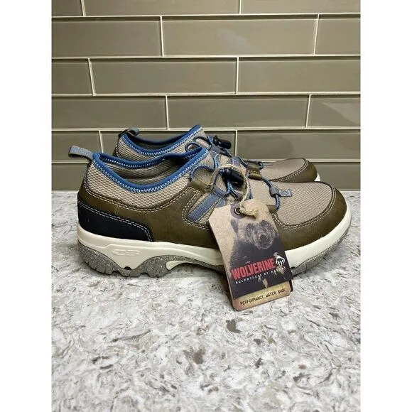 Wolverine Cross Channel Circulation Moc-Toe Shoes