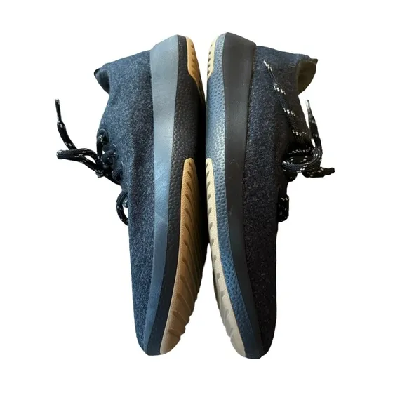 Women’s Allbirds Size 9 WRM Wool Runners Mizzles Black/White Shoes Sneakers