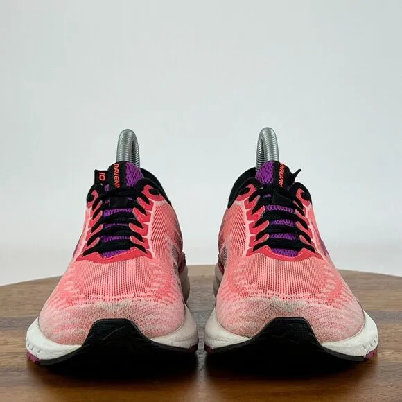 Womens Brooks Ravenna 10 Pink Athletic Running Shoes Sneakers‎ Size 6.5 B GUC