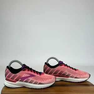 Womens Brooks Ravenna 10 Pink Athletic Running Shoes Sneakers‎ Size 6.5 B GUC