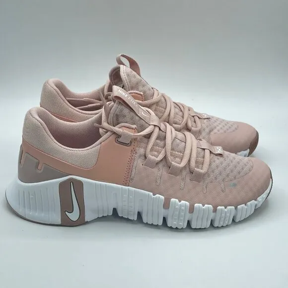 Women’s Nike Free Metcon 5 Pink Oxford Training Shoes DV3950-600 Size 8.5