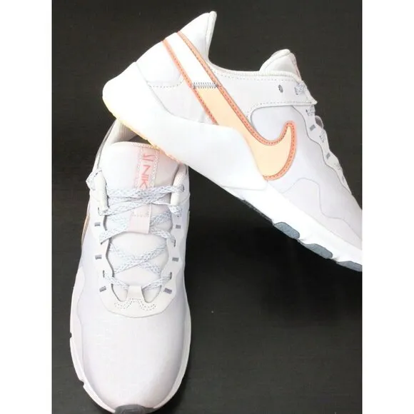 Women's Nike Legend Essential 2 Training Shoes Venice Crimson Sizes NIB