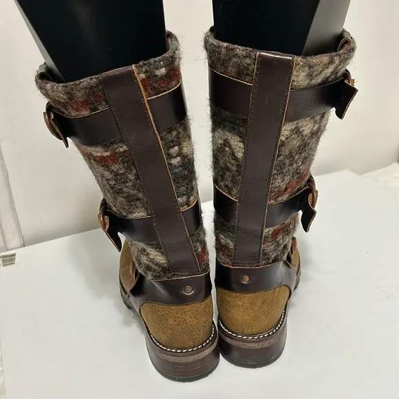 WOOLRICH  WOOL WOVEN IN  WOOLRICH .PA WOMEN BOOTS