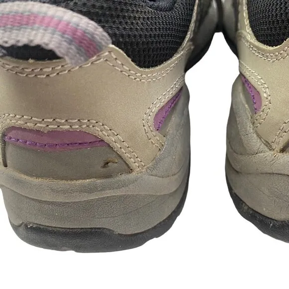 WORX Red Wing Steel Toe Shoes Gray Purple 7 3a
