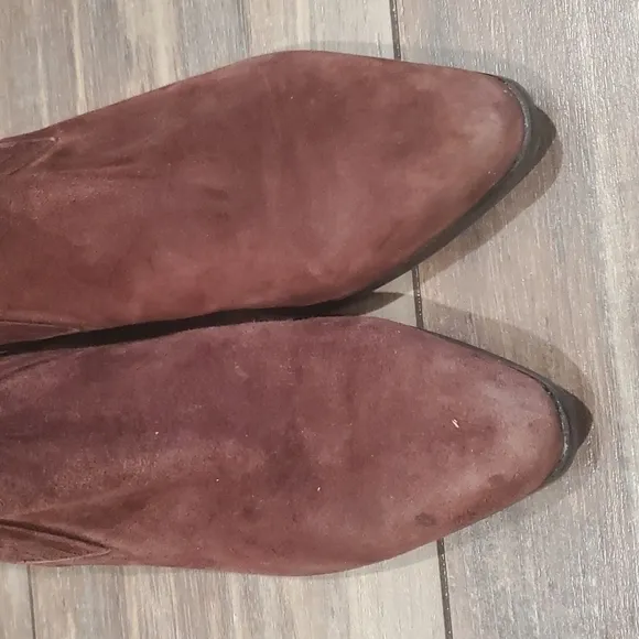Zara women Suede ankle boots sz US8