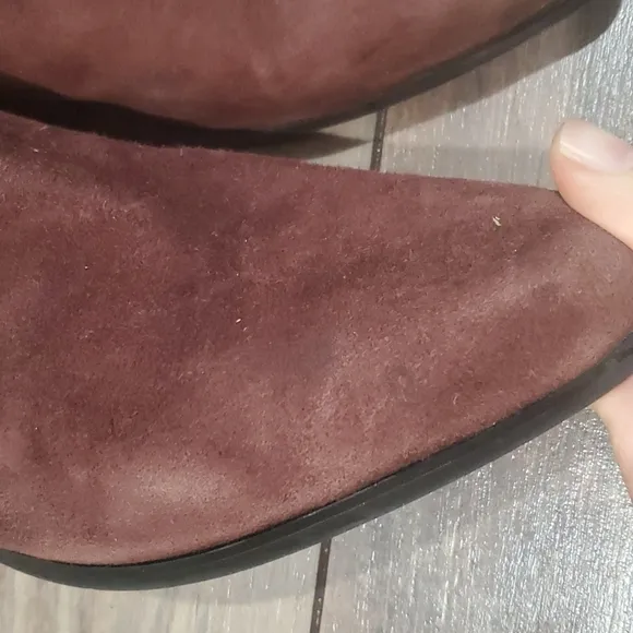 Zara women Suede ankle boots sz US8